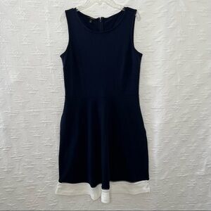 Talbots Navy Blue Dress .Size Mp